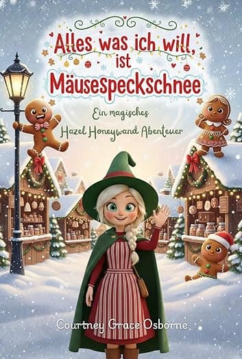 Ich wünsche mir Schnee, der wie Mäusespeck schmeckt!' Der Weihnachtswunsch eines Jungen. Magischer Mäusespeck aus der Bäckerei einer Hexe. Und drei Lebkuchen, die aufwachen und bereit sind für das ABENTEUER IHRES LEBENS.